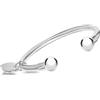 Tuscany Silver Bracciale rigido a cuore per bambina in argento sterling