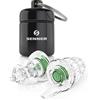 Senner KidsPro Plug tappi per orecchie antirumore a protezione dell'udito, con contenitore in alluminio. Ideali per bambini, leggeri e facili da portare con sé