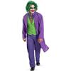 Carnival Toys Crazy clown costume, for man (One size: M/L) in bag w/hook.