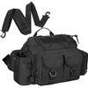 BAIGIO Tattico Marsupio Grande Uomo Borsa Multifunzionale Pesca Sling Pack Militare Borse a Spalla per Lavoro Campeggio Esterno Trekking Pesca (A-Nero)