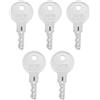 eMagTech Set di 5 chiavi CH751 compatibili con Hillman, Hyoko, Grainger, Southco, Spectrum, Hunter, Rainbird, chiavi di ricambio compatibili con camper, scomparti portaoggetti
