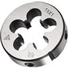 QUARKZMAN M18 x 1.0 Rotondo Matrice x 1 Pezzo Metrico Macchina Filetto Destra Mano Filettatura per Elaborazione o Riparazione Filettature Esterne