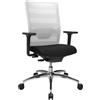 TOPSTAR Airwork - Sedia da ufficio, in alluminio, colore bianco, taglia unica