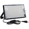 CREATESTAR Faretto LED da Esterno 150W, 3000K Bianco Caldo Faro LED Esterno con Spina, 15000LM Luce di Sicurezza IP65 Impermeabile LED Faretti per Garage, Cortile, Giardino, Terrazza