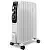 Pro Breeze Radiatore a Olio Elettrico Alta Potenza - 8 Elementi, 3 Impostazioni di Calore 2000W, 1200W e 800W, Timer 24H e Termostato - Radiatore elettrico