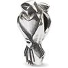 Trollbeads Silver Bead Lovebirds TAGBE-20206, misura unica, Argento, Nessuna pietra preziosa