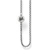 Thomas Sabo Collana unisex Karma Beads Argento sterling 925 KK0002-001-12