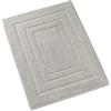 De Witte Lietaer - 195199, Tappeto da bagno in cotone, Grigio chiaro (Gris Clair), 75 x 50 cm