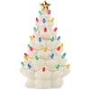 Lenox 867360 - Statuetta a forma di albero illuminato con tradizioni preziose, colore: avorio