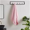 Catherine Lansfield Lenzuolo da bagno in cotone ad asciugatura rapida rosa