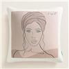 ROOM99 Be My Art - Federa decorativa per cuscino, 40 x 40 cm, per camera da letto, soggiorno, crema Laluna