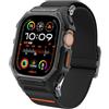 Spigen Cover con Cinturino Lite Fit Pro Compatibile con Apple Watch Ultra 3 49mm (2025) e Apple Watch Ultra 2/1 - Nero Opaco