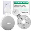 Sintron Outlet Supporto per montaggio a parete per Google Nest Mini e Google Home Mini, Accessori salvaspazio con gestione del cavo per Google Smart Speakers 1a e 2a gen.,Niente fili viti disordinati