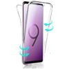 COPHONE - Cover per Samsung Galaxy S9 PLUS 100% trasparente 360 gradi protezione totale morbida anteriore + rigida posteriore. Custodia touch antiurto a 360 gradi per Galaxy S9 PLUS