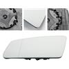 Attisfiera Vetro Specchietto Retrovisore Riscaldabile Lato Sinistro 218100621 per Classe A B C CLS GLK E S W176 W246 W204 S204 C204 C218 W212 S212 C207 X164 X156 X204 W221 C216 2128102521 2128100521