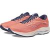 Mizuno Wave Rider 27, Scarpe da Corsa Donna, Coral Reef Bianco Neve, 41 EU