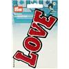 Prym 926677 LOVE - Applique rosso/nero/bianco