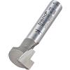 Trend 35/01 x 1/4TC Keyhole cutter 12.7 mm dia x 9.5 MMC - argento