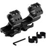 Paike Supporto per cannocchiale a Doppio Anello con Portata in avanti a sgancio rapido 1 Pollice / 30 mm