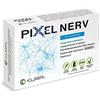 PIXEL NERV è un integratore alimentare a base di Acido Alfa-lipoico, PEA, SOD, vitamina B3, Vitamina D ad azione antiossidante e neuroprotettiva, Compresse