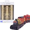 PME Harry Potter Set di 3 Teglie da forno a stampo Treno Hogwarts Express