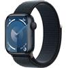 Apple Smartwatch Apple Watch Series 9 41 mm Digitale 352 x 430 Pixel Touch screen Nero Wi-Fi GPS (satellitare) [MR8Y3QF/A]