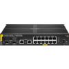 Aruba Switch di rete Aruba 6100 12G Class4 PoE 2G/2SFP+ 139W Gestito L3 Gigabit Ethernet (10/100/1000) Supporto Power over (PoE) 1U Nero [JL679A]
