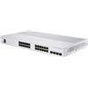 Cisco Switch di rete Cisco CBS350 Gestito L3 Gigabit Ethernet (10/100/1000) 1U Grigio [CBS350-24T-4G-UK]