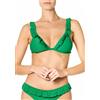 Goldenpoint Bikini Donna Costume Reggiseno Grid, Colore Verde, Taglia 4