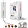 DIGITNOW! USB 2.0 Video Capture Card Pro Version Convertitore da VHS a digitale 1080P 30Hz, adatto per Mac OS, iPad, Android, WinXP/7/8/10