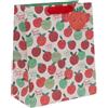 Glick Sacchetto regalo di lusso, con personaggi Apple, sacchetto regalo di ringraziamento per insegnanti, sacchetto regalo di ringraziamento, sacchetto regalo grande, multicolore