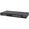 Intellinet 560993 switch di rete Non gestito L2 Gigabit Ethernet (10/100/1000) Supporto Power over Ethernet (PoE) 1U Nero