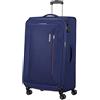 American Tourister Tourister Hyperspeed, Bagaglio a Mano, Blu (Combat Navy), S (55 cm - 37 L)