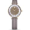 Swarovski Octea Nova Orologio, con CristalliSwarovski e Cinturino in Pelle, Placcato in Tonalità Oro Rosa, Meccanismo al Quarzo, Beige