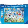 Ravensburger - Puzzle Disney I Personaggi più Amati, Puzzle 300 XXL per Bambini e Bambine, a partire dai 9 anni - Esclusiva Amazon