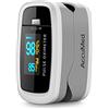 AccuMed® CMS-50D1 Pulse Oximeter Finger Pulse Blood Oxygen SpO2 Monitor w/ Carrying case, Landyard & Battery FDA CE Approved (White)