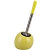 Ibergrif M33010G-JUNIOR, Portascopino da Terra, Carrello da Bagno con Spazzola, Verde, Plastica