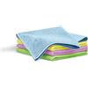 BLAUMANN For Your Home Blaumann Set 4 Strofinacci da Cucina in Microfibra, Panni Morbidi per Asciugare, Super Assorbenti, Grandi XXL 40x38,5 cm, per la Pulizia di Cucina, Auto, Vetri, Bagno, Riutilizzabili, Multicolore