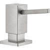 GROHE Cubic Dispenser per saponi liquidi, contenitore da 500 ml, Satinato, 40649DC0