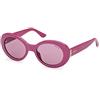 Guess Gu7904 Occhiali, Violet/Altro, 51/20/145 Donna