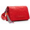 Desigual Alpha Dortmund Flap, Accessories PU Across Body Bag Donna, Colore: Rosso