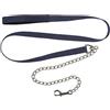 PFIFF 102990 - Maglia di guida con catena lunga 70 cm, moschettone a maglia, 200 cm, colore: Blu scuro
