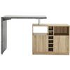 BAÏTA Tavolo da bar in Poly, lunghezza 126 cm