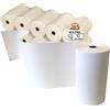 SABACART Blister 5 rotoli carta termica 55gr BPA free 110mm x 30mt (per calc./stamp.)