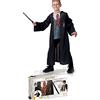 Rubie's Rubies - Panoplie Cape & Top Harry Potter + bacchetta + occhiali da bambino, 155117M, taglia M 5-6 anni