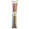 folia 778193 - Set di Fili di ciniglia Safari, scovolini per Bambini e Adulti, 100 Pezzi Assortiti in 10 Colori, Diametro 8 mm e Lunghezza 50 cm