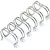 Albyco Wire-o Dorsi per rilegatura argento colore 9,5 Millimetri, 3/8 pollici, Fino a 65 fogli (100 pezzi)