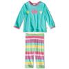 Sanetta 220774 - Pigiama a due pezzi lungo, bambina, Multicolore (Mehrfarbig (5692)), 92