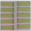 Efalock - Mollette per capelli Chevalier 5 cm Oro, 100 pezzi