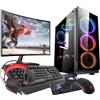 VIST PC Gaming Ryzen 7 5700X - Ram 16GB - RTX 3060 - SSD 1TB M.2 - LCD 24 - W11 Pro
